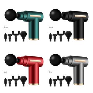 Pistola <span class=keywords><strong>de</strong></span> Masaje Fascial Inalámbrica Portátil y Ligera, Motor sin Escobillas, 6 Velocidades, 4 Cabezales, 1800-3600 RPM, Puerto <span class=keywords><strong>de</strong></span> Carga Tipo-C - Product Image 6