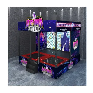 ABAM Kid Indoor Playground Trampoline Park VR proyector interactivo deporte juegos de pared parques de trampolín interactivos