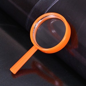 YL <b>Mini</b> Plastic Magnifying Glass 25mm Handheld Toy For Children Reading <b>Books</b> And Newspapers - Product Image 2