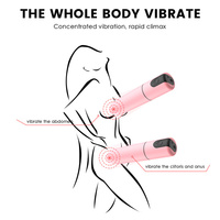 Tragbarer Mini Female Bullet Vibrator 10 Vibrations geschwindigkeiten Neues Design USB Power G-Punkt Stimulator Sexspielzeug für Nippel klitorale