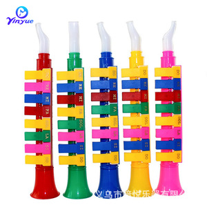 ฮาร์โมนิก้า 8 คีย์สำหรับเด็ก ยี่ห้อ Yinyue ทำจากพลาสติก เครื่องดนตรีสำหรับเด็กอายุ 2-4 ปี ของเล่นเสริมพัฒนาการ สีสันสดใส เหมาะสำหรับเด็กทั้งชายและหญิง - Product Image 1