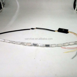 ไฟเดย์ไลท์แบบยืดหยุ่น SANVI รุ่นใหม่ ปี 2023 สำหรับรถยนต์ พร้อมไฟเลี้ยวอัตโนมัติแบบ LED - Product Image 5