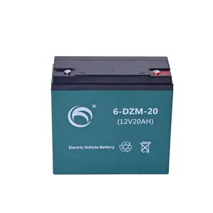 电动自行车铅酸电池6 Dzm 20电池中国电子产品便携式电池批发