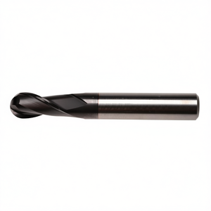 Fraise à queue sphérique en carbure standard Ttake Ta1413, revêtement Nano TiAln, hélice à 30 degrés, 2 dents - Product Image 2