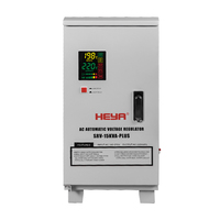 Stabilizer AVR Regulator Tegangan Fase Tunggal Tampilan Digital Warna 15KVA 20KVA