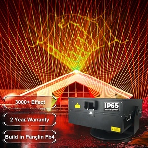 Fontana impermeabile Ip65 <span class=keywords><strong>effetto</strong></span> Lezer per esterni 40 50 60 80 100 W Watt pubblicità cielo animazione Full Color Rgb Ilda luce Laser - Product Image 5