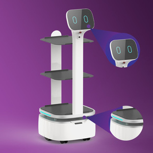 Nuevo Robot de Reparto de Comida para Hoteles y Restaurantes, Robot Inteligente de Autoservicio - Product Image 3