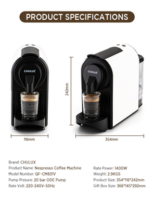 Macchina da Caffè a <span class=keywords><strong>Capsule</strong></span> NESPRESSO per Caffè Espresso e Lungo - Product Image 2