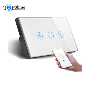 Interruptor Táctil con <span class=keywords><strong>Dimmer</strong></span> <span class=keywords><strong>Wifi</strong></span> de 120 mm, Estándar Estadounidense y Australiano, Compatible con Alexa y <span class=keywords><strong>Google</strong></span> <span class=keywords><strong>Home</strong></span>, de Alta Calidad Topshine - Product Image 1