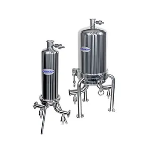 DONJOY-filtro de acero inoxidable para purificador de agua, filtro de agua microporoso con abrazadera sanitaria de 316L, 304