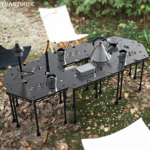 Mesa Plegable Portátil de Aluminio para Exteriores, Mesa de Picnic para Exteriores TZ-02 - Product Image 1