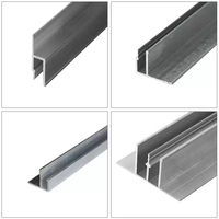 Boîtier lumineux en aluminium extrudé anodisé sur mesure ODM, anti-décoloration, pour enseigne publicitaire de magasin commercial de vin et d'outils