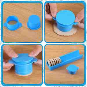 Mold With 9 Inch <b>Tray</b> Easy Cake Pop and Pusher Circle Maker Pla <b>Baking</b> Cutter Molds <b>Set</b> for Home - Product Image 3