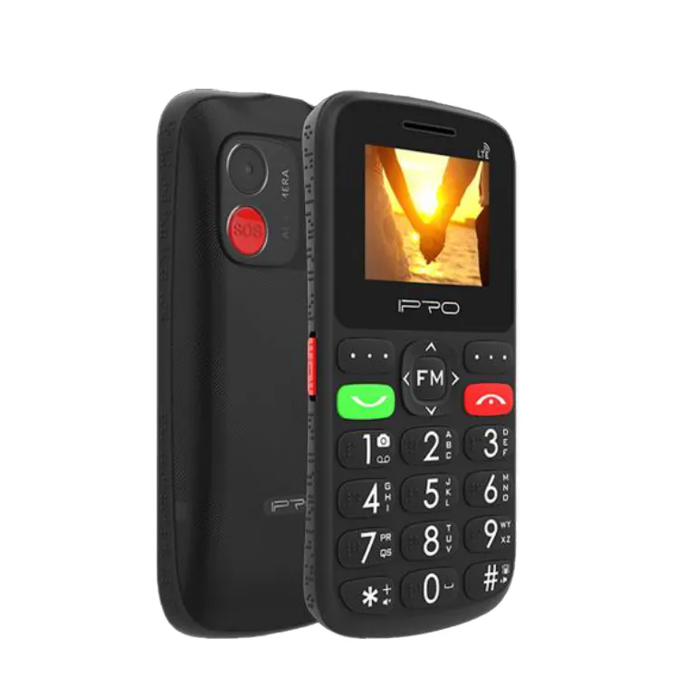 Caratteristica originale Bar telefono F189 IPRO 2G Senior Monbile telefono doppia SIM Card lungo Standby SOS/grande tastiera in gomma telefono