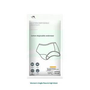 Culottes jetables en coton emballées individuellement pour les femmes hommes usage quotidien sans lavage stérile <span class=keywords><strong>maternité</strong></span> amical en gros - Product Image 6