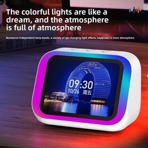 Altoparlante Intelligente TF26pro AI con Controllo Vocale, Schermo Display, Illuminazione LED RGB, Design Estetico in Plastica e Qualità Audio Superiore - Product Image 2