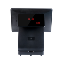Dispositivo POS TOUCH POS F8 con Windows y Android, Pantalla Táctil de 15.6 Pulgadas, Computadora Todo en Uno, Impresora Térmica, Intel Core I3/i5/i7, 12 Meses