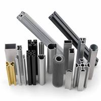 Profils d'extrusion en aluminium sur mesure de toutes sortes, prix d'usine, profilés industriels en aluminium 2020 3030 4040 4080 6060
