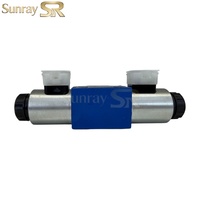 Vanne de commande directionnelle à solénoïde Rexroth 4WE6H6X/EG24N9K4 série 24V DC pour systèmes de presse hydraulique de l'industrie sidérurgique 350 bars