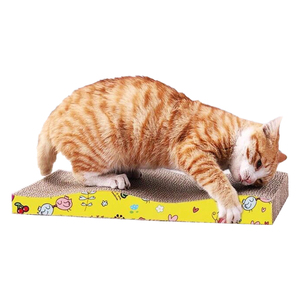 Terlaris Kustom Papan Cakar Kucing Bergelombang Papan Cakar Kucing Ramah Lingkungan Papan Penggaruk Catnip - Product Image 2