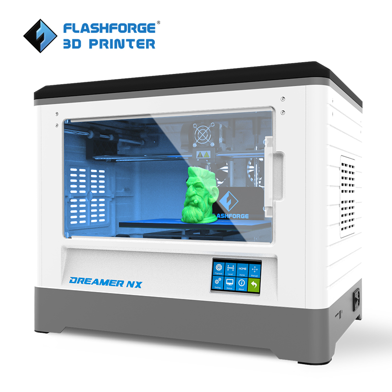 Flashforge Dreamer NX 3D Printer, FDM Technology, 230x150x140mm