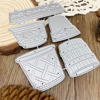 Matrice de découpe en métal pour pots de fleurs, pour albums photo DIY, boîtes cadeaux, cartes en papier, cartes de vœux et scrapbooking