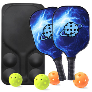 Ensemble de raquettes de pickleball avec sac de transport et balles, poignée antidérapante pour adultes, équipement de sport en plein air - Product Image 2