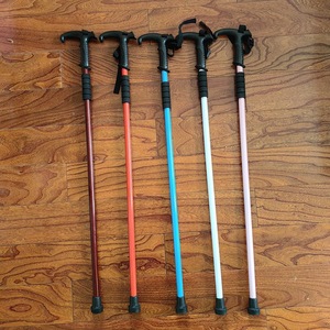 Bâtons de randonnée en acier au carbone, longueur réglable, pour les voyages en plein air et les activités de randonnée - Product Image 1