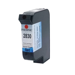 Cartouches d'encre rouge à base de solvant 2830 de 1 pouce (25,4 mm) pour imprimantes jet d'encre en ligne Tij2.5 – Vente chaude - Product Image 2