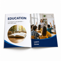 Service d'impression offset ZHEHAN Jiangsu pour catalogues, brochures, dépliants avec logo personnalisé, gaufrage et papier d'art