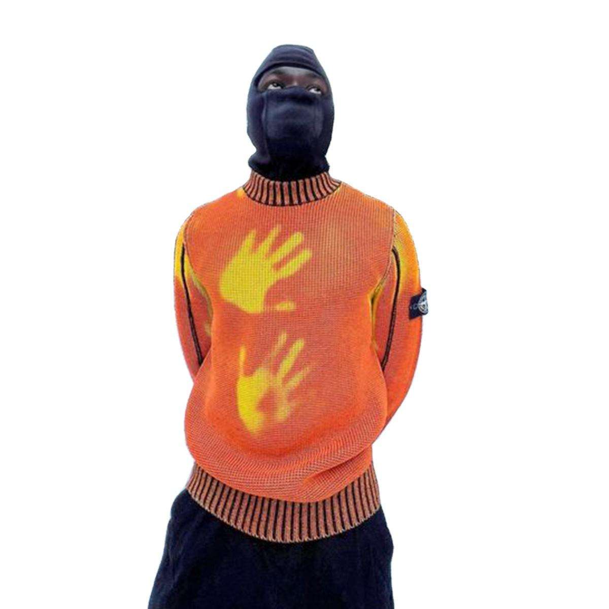 Stone Island Heat Reactive Sweater Heat Reactive Knit Sweater