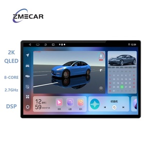 Zmecar U11 Pro Max <span class=keywords><strong>Android</strong></span> 8 core 2K 13.3 "QLED màn hình cảm ứng DSP Navigation GPS tựa đầu autoradio Stereo Car DVD Player - Product Image 1