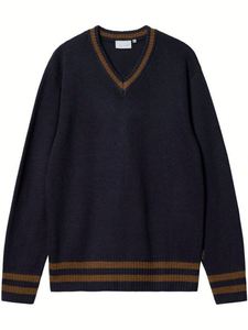 Vente en gros de streetwear vêtements de sport col en V golf personnalisé à manches longues 100% polyester pull pour hommes vêtements de sport - Product Image 3