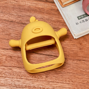 Juego <span class=keywords><strong>de</strong></span> Cuchara y Tenedor <span class=keywords><strong>de</strong></span> Silicona para Bebés, Libres <span class=keywords><strong>de</strong></span> BPA, Aptos para Alimentos, Primera Etapa <span class=keywords><strong>de</strong></span> <span class=keywords><strong>Aprendizaje</strong></span>, con Sistema Anti-Asfixia - Product Image 3