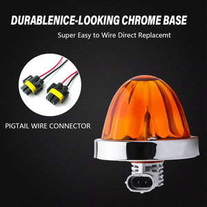 Nouvelle lampe de plafond décorative pour <span class=keywords><strong>camion</strong></span> H11 <span class=keywords><strong>LED</strong></span> Watermelon IP65 DC12V Ambre - Product Image 5