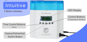 เครื่องอุ่นเจลนำไฟฟ้าอัลตร้าซาวด์สำหรับครีมนวดโลชั่นทารกและน้ำมัน - Product Image 3