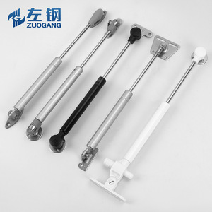 Tige de support à ressort à gaz Zuogang pour porte d'armoire, réglable en hauteur, amortisseur hydraulique silencieux, fixation murale, acier inoxydable - Product Image 2