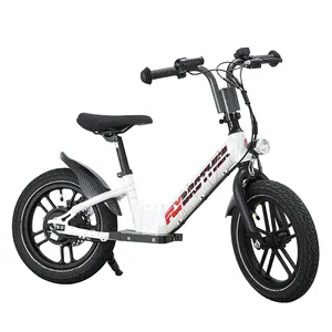 중국 제조 새로운 2 바퀴 아이 전기 균형 자전거 24V 180W 모터 사용 블루투스와 스피커 어린이 자전거