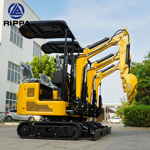 Trái đất di chuyển máy móc 1 tấn Crawler nhỏ Digger thiết bị xây dựng trang trại Mini Máy xúc để bán - Product Image 6
