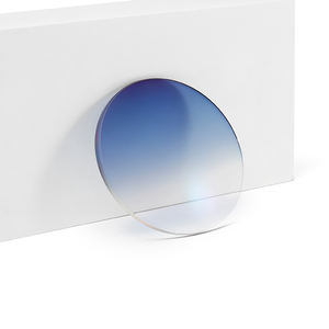 -عدسات بصرية ملونة زرقاء متدرجة-عدسات نظارات رؤية واحدة شفافة - Product Image 1