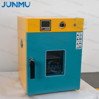 JUNMU Fenêtre en verre trempé double couche 225l/600l Ventilateur vertical Four de séchage à convection Équipements de chauffage de laboratoire pour