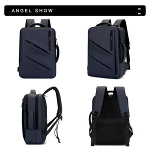 กระเป๋าเป้สะพายหลังสำหรับแล็ปท็อป ปรับแต่งได้ ใช้ขึ้นเครื่องบินได้ กระเป๋าธุรกิจ กันน้ำ ทนน้ำ กระเป๋าใส่คอมพิวเตอร์สำหรับนักศึกษา - Product Image 4