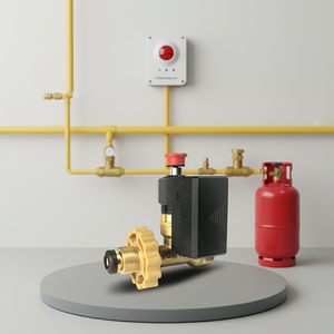 Notfall-Absperrmagnetventile, <span class=keywords><strong>LPG</strong></span>-Gasflaschen-Leckdetektor, Sicherheitsalarmsystem DN15/DN20, Batterie 3,7V - Product Image 4