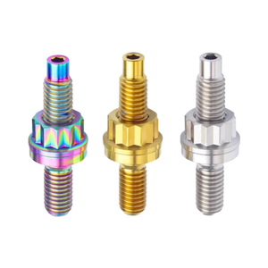 <span class=keywords><strong>Gr5</strong></span> hợp kim titan đôi Stud M8/M10 vít CNC Fastener cho ống xả xe xe máy sửa đổi Hex buộc DIN bu lông - Product Image 4