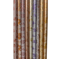 Nappe nappes Nappe en pvc imprimée imperméable de haute qualité Toile cirée métallique imprimée avec fil de polyester
