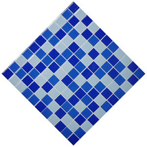 Bán buôn vuông màu hỗn hợp màu xanh gốm hồ bơi khảm giá rẻ hồ bơi Gạch <span class=keywords><strong>Mosaic</strong></span> - Product Image 2