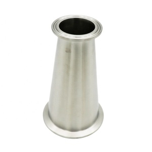 Raccords <span class=keywords><strong>de</strong></span> tubes sanitaires Tri-clover, réducteur concentrique poli miroir 3"x1.5" - Product Image 3