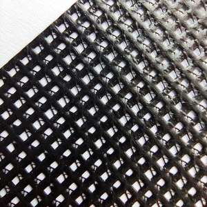 Haute déchirure et anti-UV noir PVC enduit polyester maille tissu ombre pour <span class=keywords><strong>bateau</strong></span> crème solaire/rideaux <span class=keywords><strong>de</strong></span> confidentialité - Product Image 2