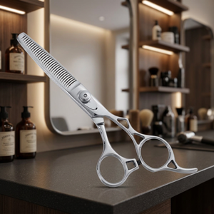 กรรไกรซอยผมมืออาชีพ สแตนเลส 30 ฟัน ปลายทู่ สำหรับคนถนัดขวา ด้ามยาว - Product Image 2