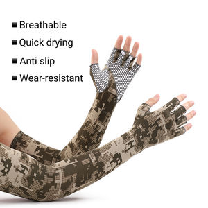 Vente flash : Manchon de compression pour le cyclisme, sans doigts, long, protection solaire UV, autres gants de sport - Product Image 3